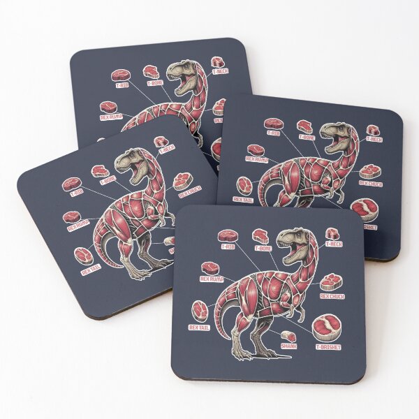 Item preview, T-Rex Cuts - Jurassic Butcher Chart designed and sold by HeavyHits.