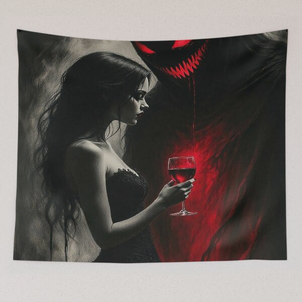 Item preview, Dark Seduction — Gothic Demon and Mysterious Woman designed and sold by AmetistLight.