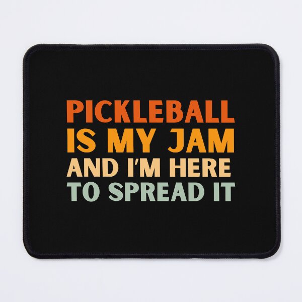 Item preview, Pickleball Is My Jam Funny Colorful Pickleball Player designed and sold by StrideSuccess.