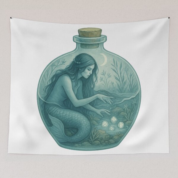 Item preview, Mermaid Tide-pool Divination designed and sold by thehaywirehoney.