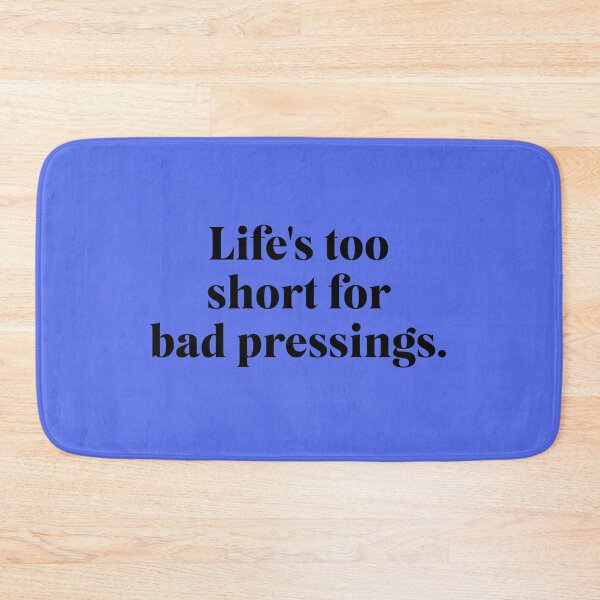 Item preview, Life's Too Short For Bad Pressings - Vinyl Freak Lp Collector designed and sold by The Sticker Bureau.