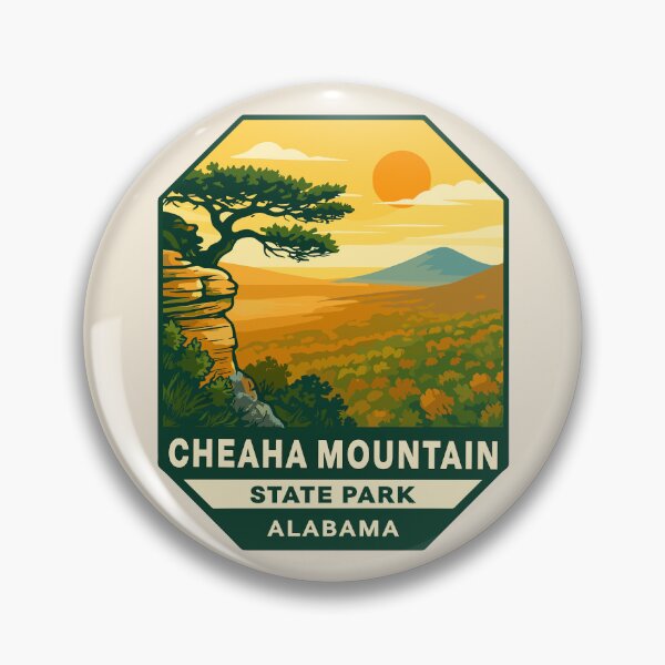 Artikelvorschau, Cheaha Mountain Vista – Alabama Vektorlandschaft entworfen und verkauft von Gideon Emmerich.