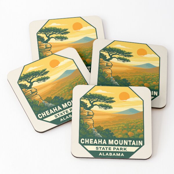 Item preview, Cheaha Mountain Vista – Alabama Vector Landscape designed and sold by Gideon Emmerich.