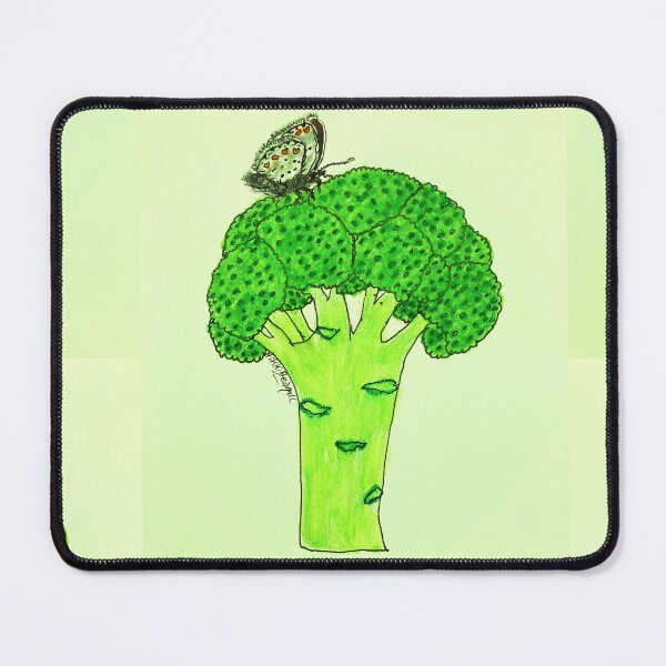 Item preview, Brown Argus on Broccoli designed and sold by Thoughtfulbugs.