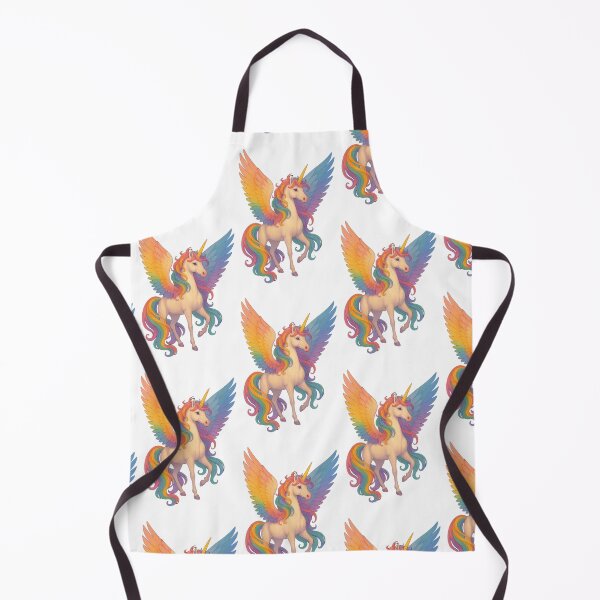 Item preview, Rainbow Alicorn – Majestic Winged Unicorn Fantasy Art designed and sold by SavedByGraceStudio.