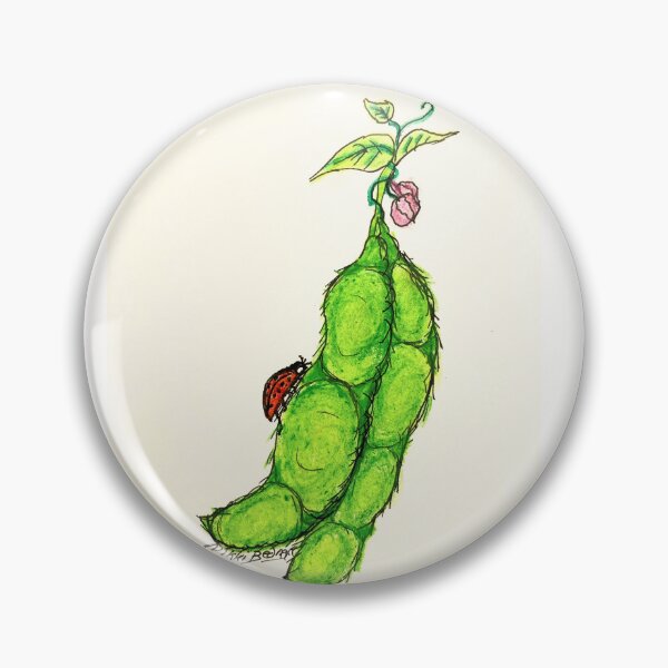 Item preview, Ladybug on Soya Beans designed and sold by Thoughtfulbugs.