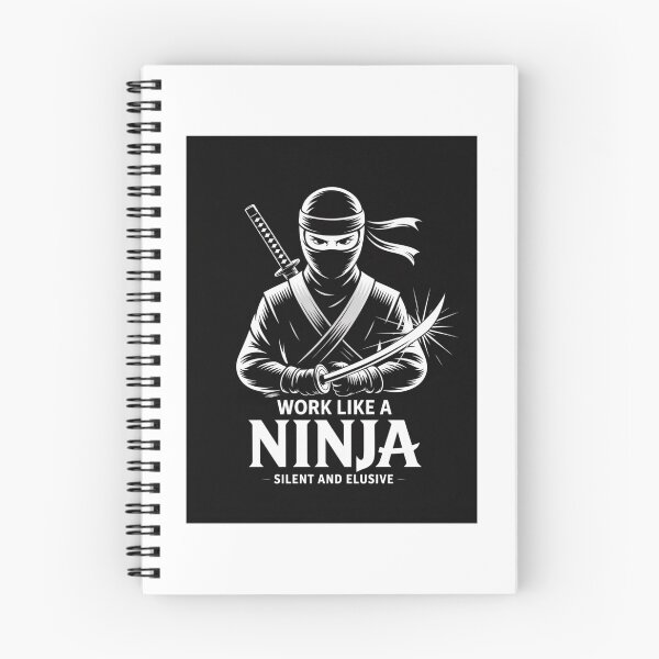 Item preview, Work like a ninja – silent and elusive designed and sold by AndrewYoko.