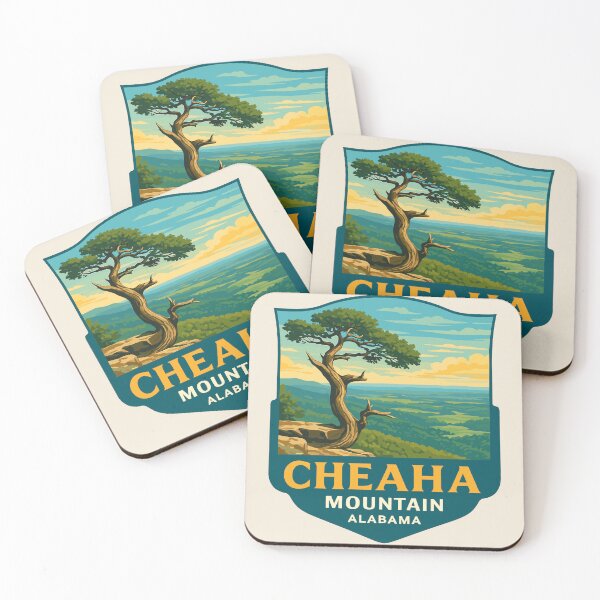 Item preview, Cheaha Mountain Vista – Alabama Vector Landscape designed and sold by Gideon Emmerich.