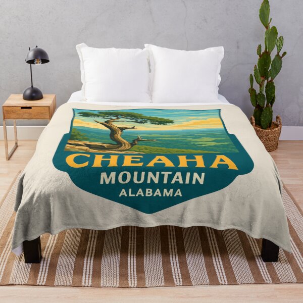 Item preview, Cheaha Mountain Vista – Alabama Vector Landscape designed and sold by Gideon Emmerich.
