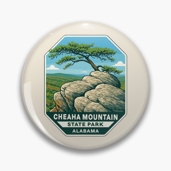 Item preview, Cheaha Mountain Vista – Alabama Vector Landscape designed and sold by Gideon Emmerich.