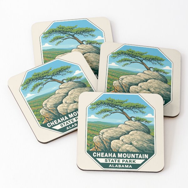 Item preview, Cheaha Mountain Vista – Alabama Vector Landscape designed and sold by Gideon Emmerich.