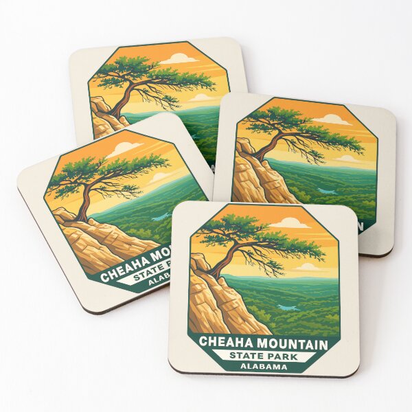 Item preview, Cheaha Mountain Vista – Alabama Vector Landscape designed and sold by Gideon Emmerich.