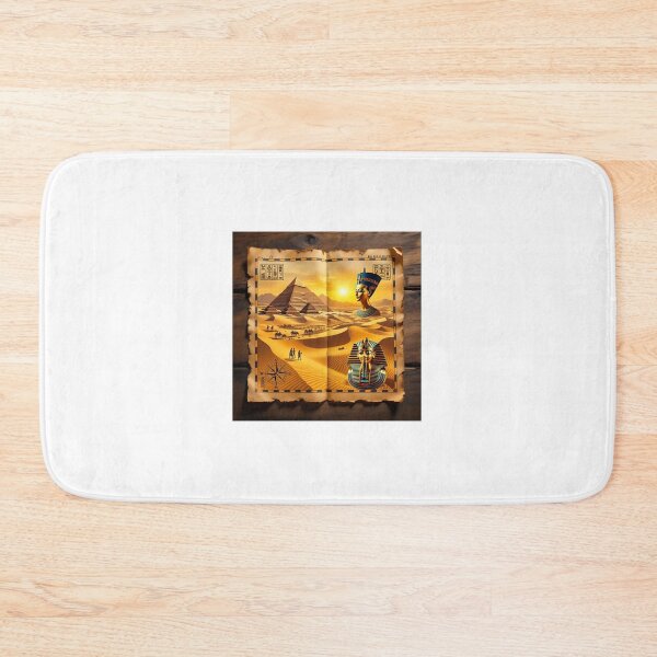 Item preview, Egypt Clipart Pack Vintage Map & Pharaoh, Nefertiti Clip Art, Oasis designed and sold by mierkuhviezdam.