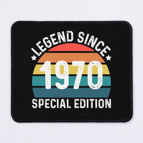 Item preview, Legend Since 1970 - Vintage Retro Special Edition Birthday Celebration designed and sold by Shape Snip Studio.