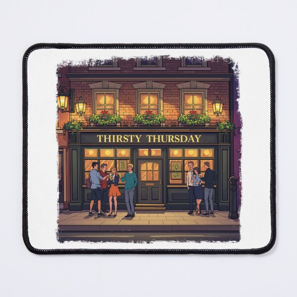 Item preview, Thirsty Thursday - Beer Lovers Bar Hopping designed and sold by Loom on the Loch.