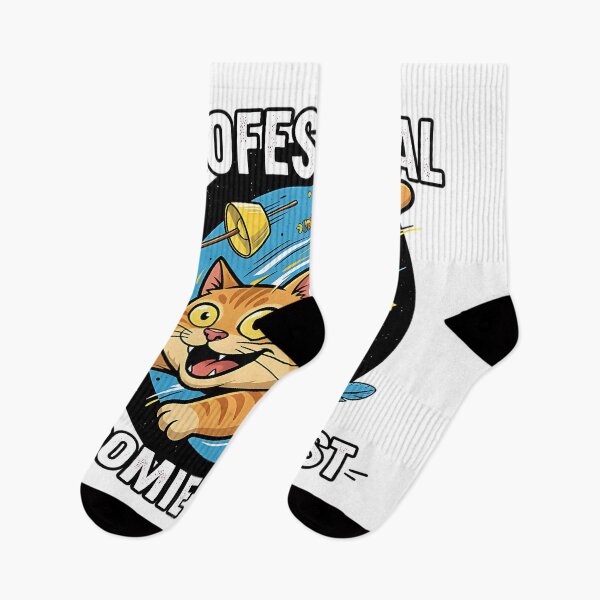 Item preview, Professional Zoomie Artist Cat designed and sold by Silent Watch Threads..