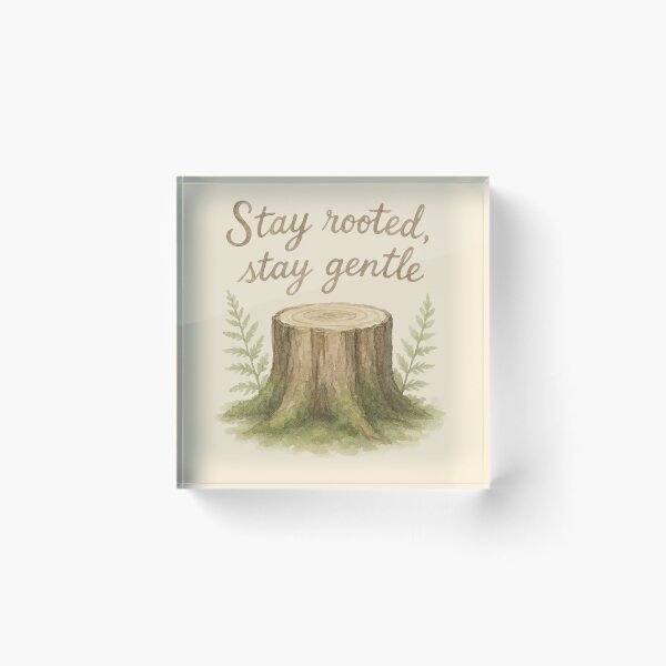 Item preview, Stay Rooted, Stay Gentle designed and sold by MiLaKK.