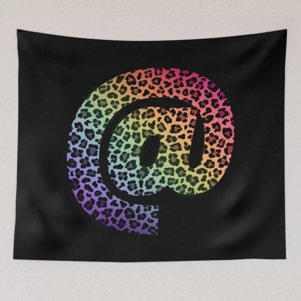 Item preview, @, colorful patterned graphics, leopard skin pattern designed and sold by silent-violin.