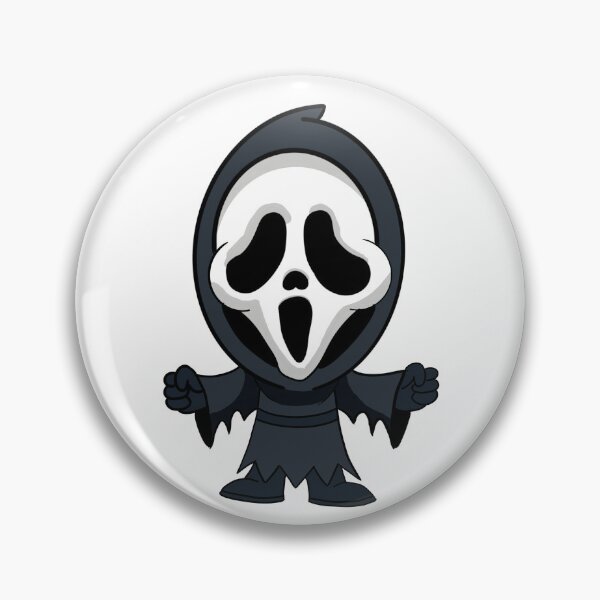 Item preview, Ghostface – Cute Horror Mask Cartoon designed and sold by btb4198.