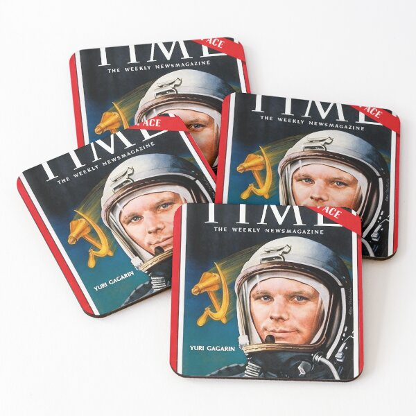 Item preview, Man in Space – Yuri Gagarin TIME Cover 1961 designed and sold by Abeshinobi.