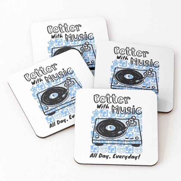 Item preview, Better WITH Music Turntable designed and sold by Oniyasha.