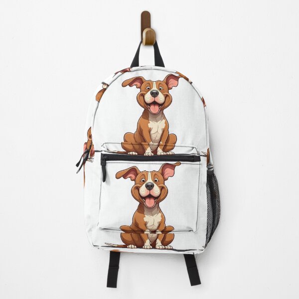 Item preview, Playful Pit Bull Caricature – Bold, Funny, and Full of Personalit designed and sold by PawPrintedArt.
