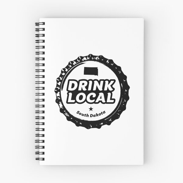 Item preview, Drink Local South Dakota Craft Beer Bottle Cap designed and sold by graf1k.