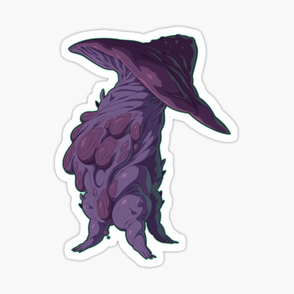 Mushroom Monster (version 3) Sticker