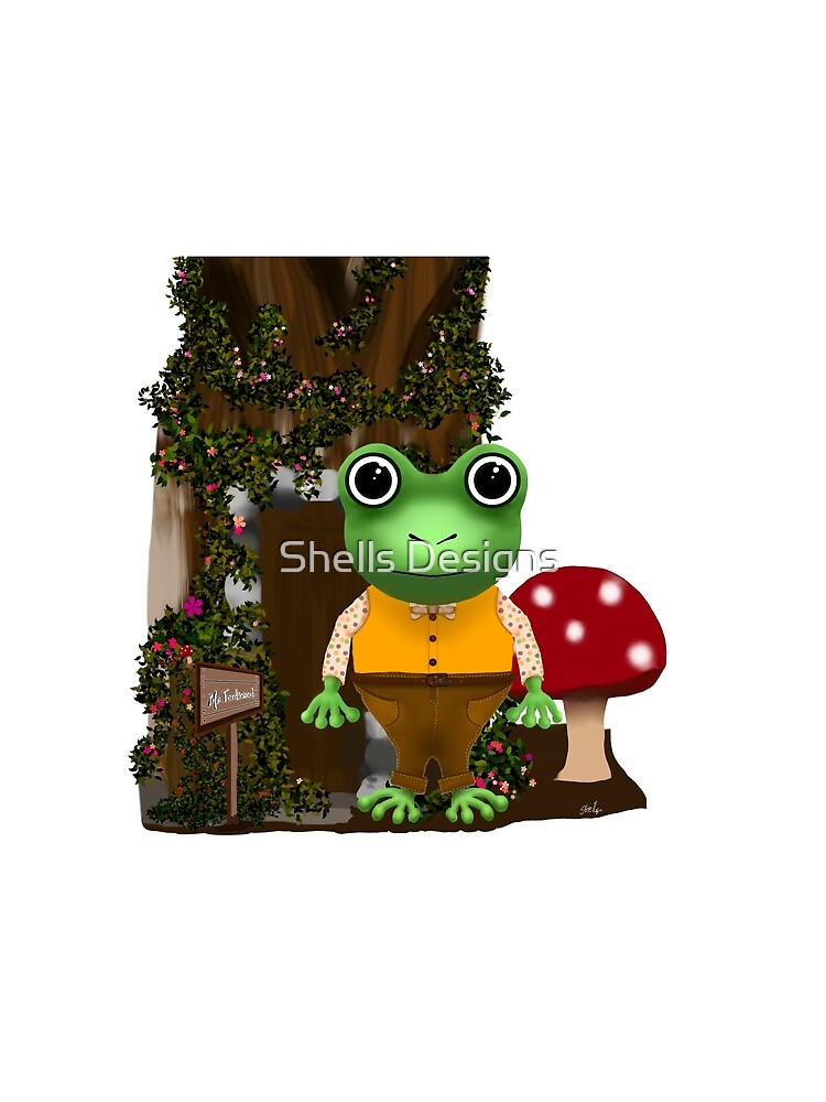 Thumbnail 3 of 3, Scarf, Ferdinand the Frog designed and sold by BomShellsDesign.