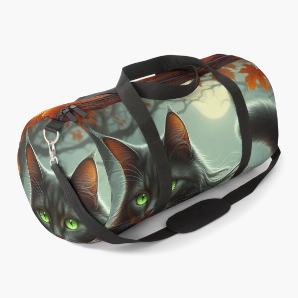 Item preview, Enchanted Black Cat – Halloween Night Magic designed and sold by AmetistLight.