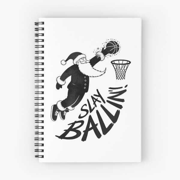 Item preview, Slay Ballin Santa Christmas Basketball Design designed and sold by MonkiFlipp.
