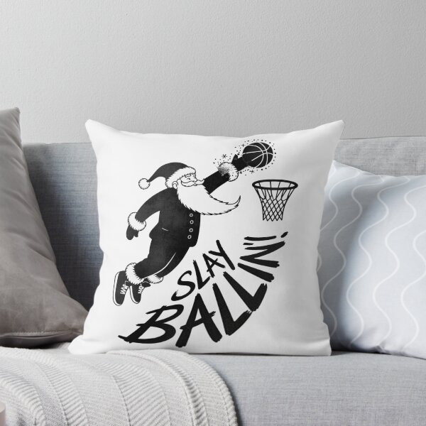 Item preview, Slay Ballin Santa Christmas Basketball Design designed and sold by MonkiFlipp.
