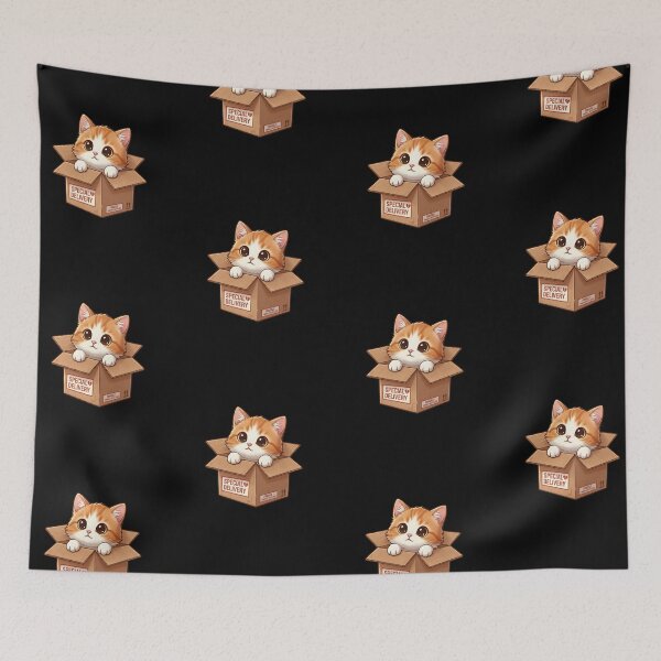 Item preview, Surprise Parcel Box Kitten – Cute Gift Lovers Tee designed and sold by JoyMuse.