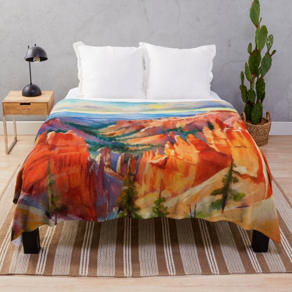 Item preview, Parque Nacional Bryce Canyon en acuarela designed and sold by MystAvalon.
