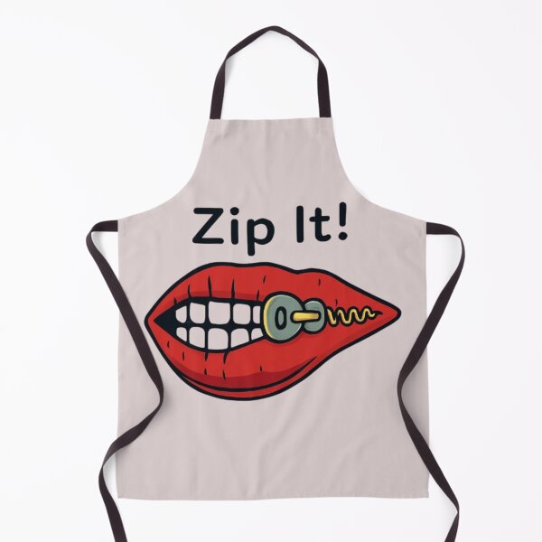 Item preview, Playful Zip It Cartoon Lips Illustration designed and sold by NIZAR din⭐⭐⭐⭐⭐.