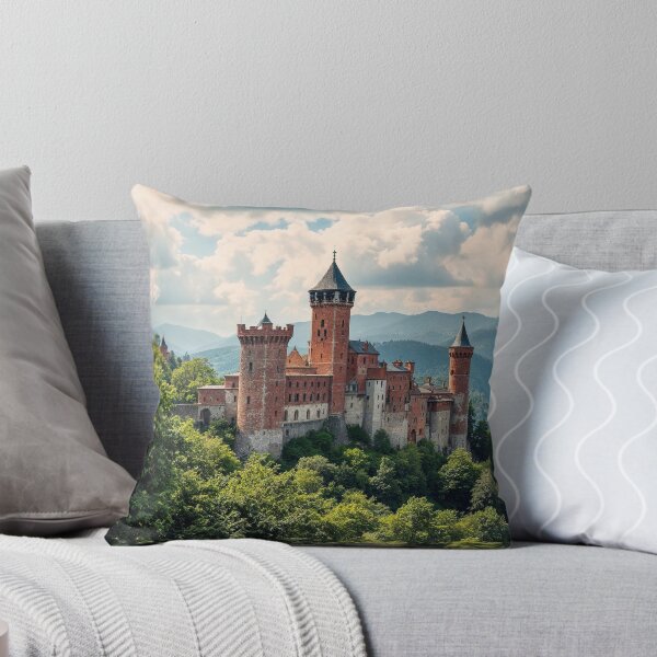 Item preview, Castle on the mountain designed and sold by Palatinasart.
