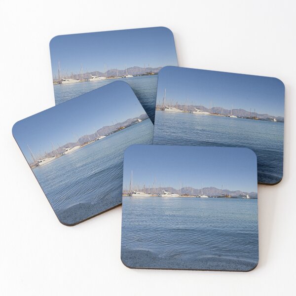 Item preview, Agios Nikolaos Marina from Ammos Beach, Crete designed and sold by Kasia Design.
