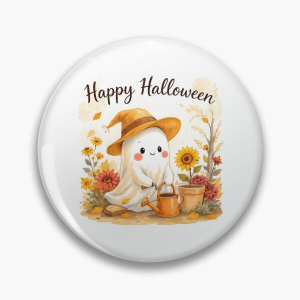 Item preview, Cute Ghost Gardener Art designed and sold by Kedspicedesign.