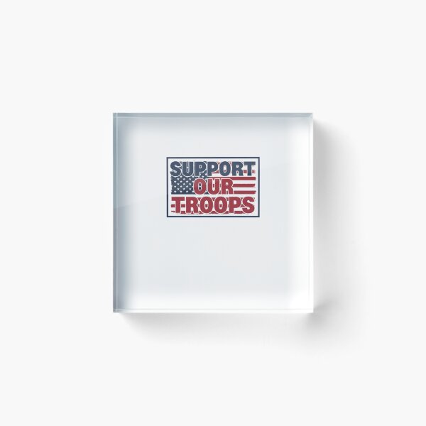 Item preview,  Support Our Troops Patriotic T-Shirt designed and sold by MofazStyle.