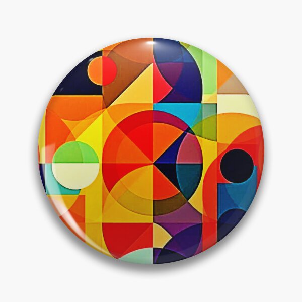 Item preview, Bauhaus Color Geometry Design designed and sold by Health And Fitness Posts e-Store.