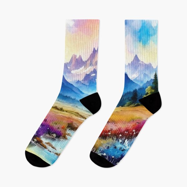 Item preview, Mountains in Watercolor designed and sold by MystAvalon.