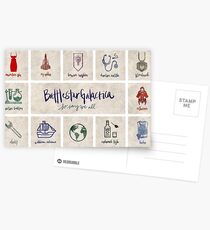 Battlestar Galactica - Minimalist Poster 2 Postcards