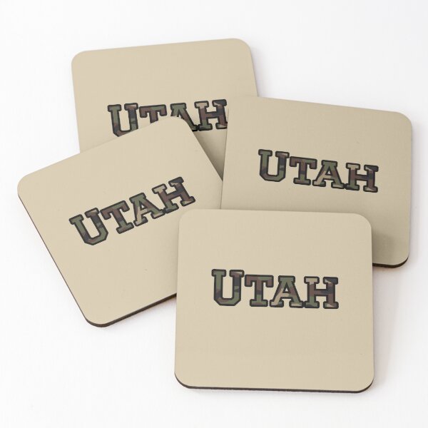 Item preview, Tipografía de camuflaje de Utah: diseño militar robusto para exteriores designed and sold by Long Family Gifts.