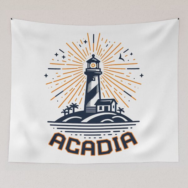 Item preview, Acadia National Park Lighthouse Sunrise designed and sold by Esskay Designs.