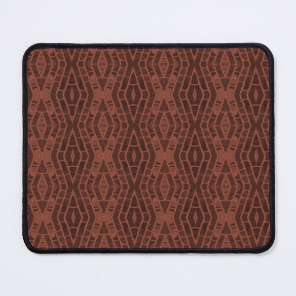 Item preview, Brick Diamond Stripes Brown 9b4d3a designed and sold by Art in My Loft.