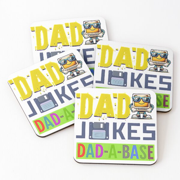 Item preview, Dad Joke Dad-a-Base Design | Funny Geek Dad Gift | Retro PC & Floppy Disk Humor designed and sold by MagicShop3000.