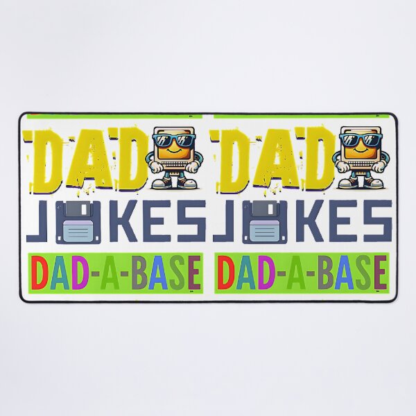Item preview, Dad Joke Dad-a-Base Design | Funny Geek Dad Gift | Retro PC & Floppy Disk Humor designed and sold by MagicShop3000.