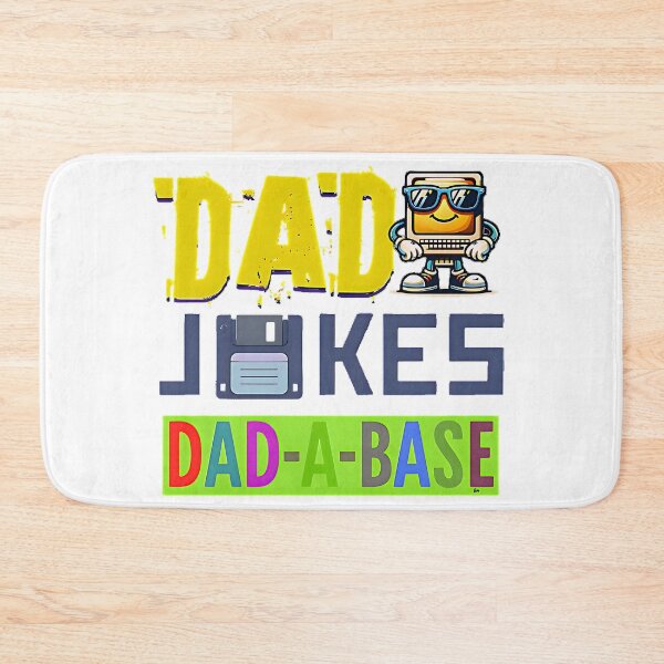Item preview, Dad Joke Dad-a-Base Design | Funny Geek Dad Gift | Retro PC & Floppy Disk Humor designed and sold by MagicShop3000.