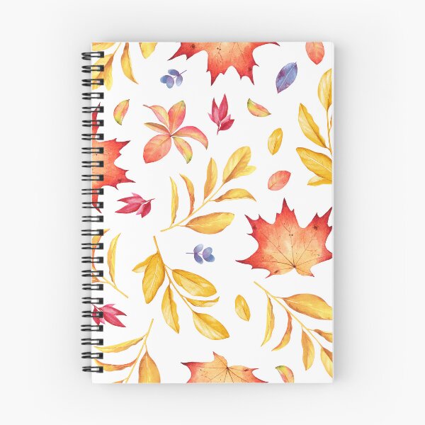Item preview, Autumn leaves on white background designed and sold by Lyubava.