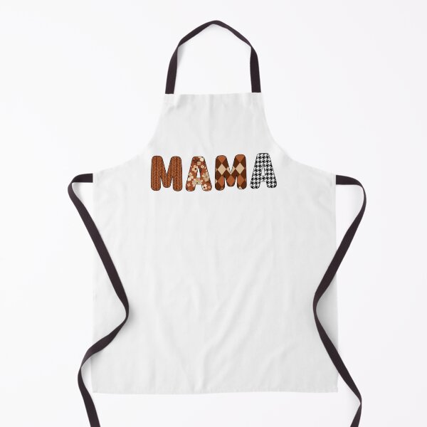 Item preview, Rust Orange MAMA Plaid Knit T-Shirt, Cozy Autumn Mama Bear Trendy Tee designed and sold by Khokha80.